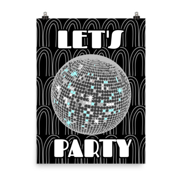 Vintage Poster “Let’s Party”