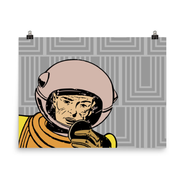 Poster Astronaut – Hochwertiger Kunstdruck