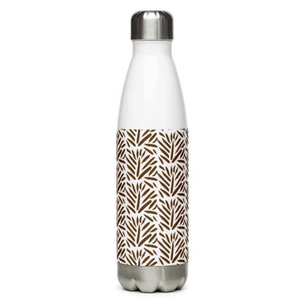 Thermo Trinkflasche Edelstahl “Leafs”