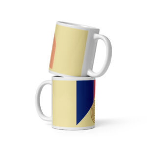 Retro Tasse “Abstrakte Form”